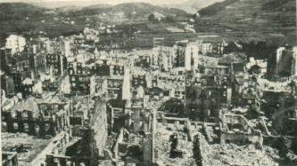 le village de Guernica en Espagne